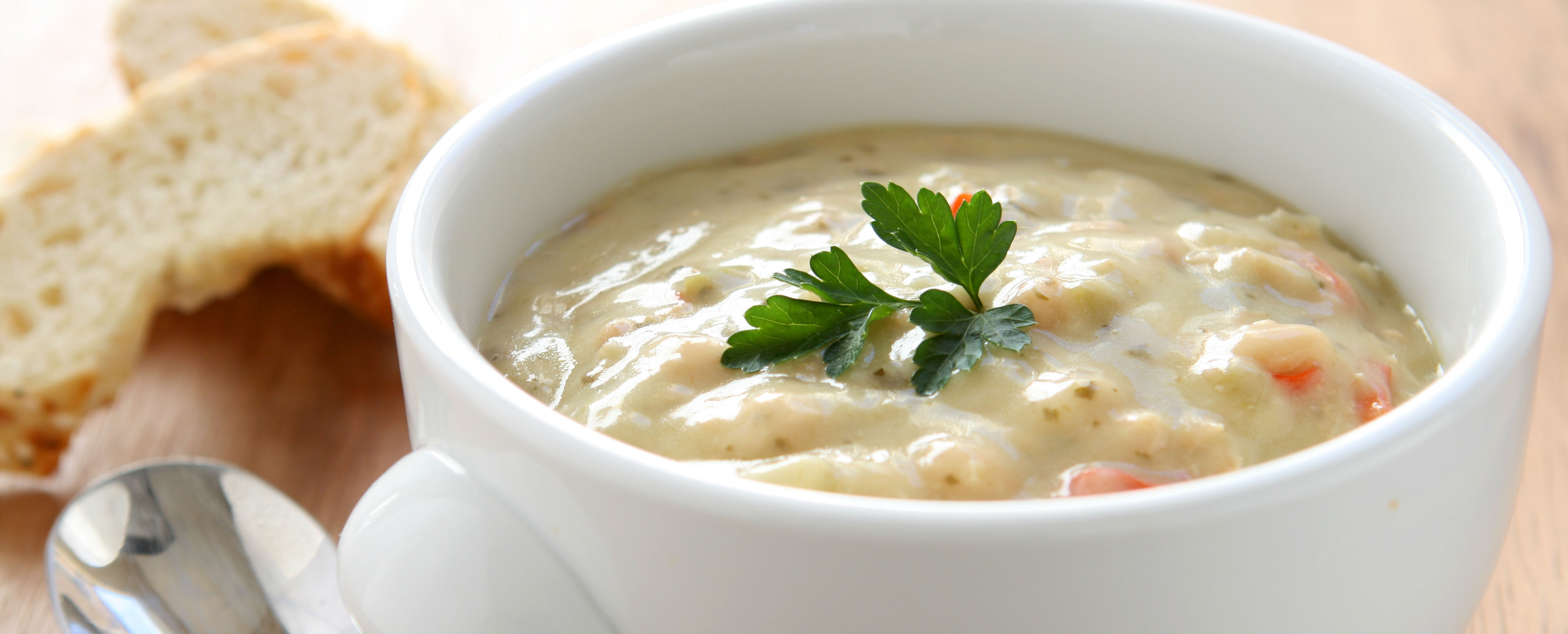 Cream of Chicken and Rice Soup